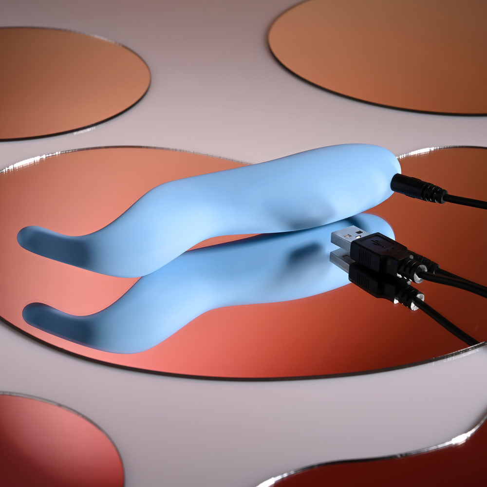 Selopa TENDER TICKLER - Blue 16.2 cm USB Rechargeable Pinpoint Stimulator Selopa