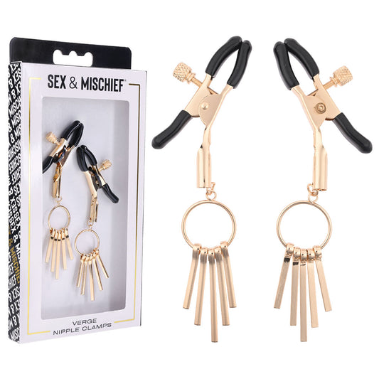 Sex & Mischief Verge Nipple Clamps - Club X