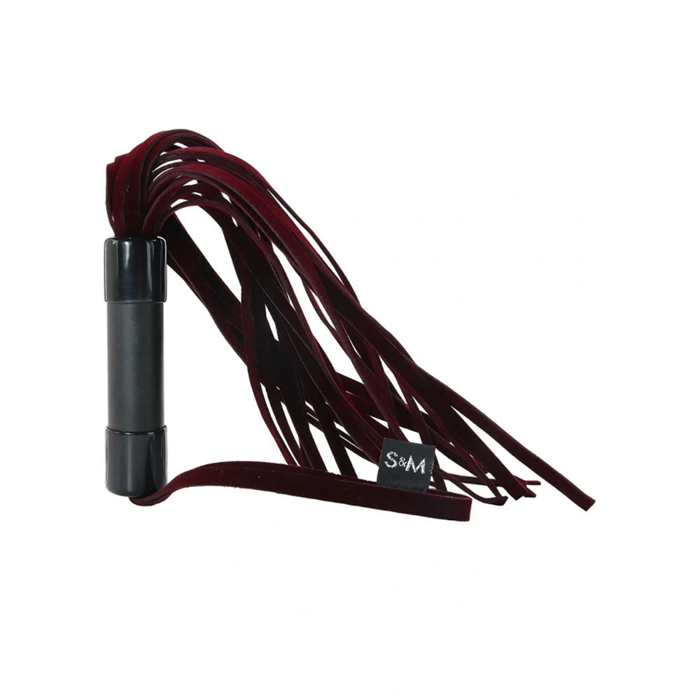 Sex & Mischief Enchanted Flogger - Red/Black Flogger Whip Sportsheets