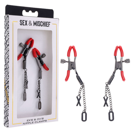 S&M Exs & Ohs Nipple Clamps - Club X