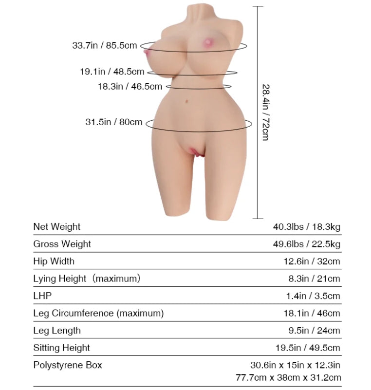 Tantaly MONICA Body Sex Doll - Club X
