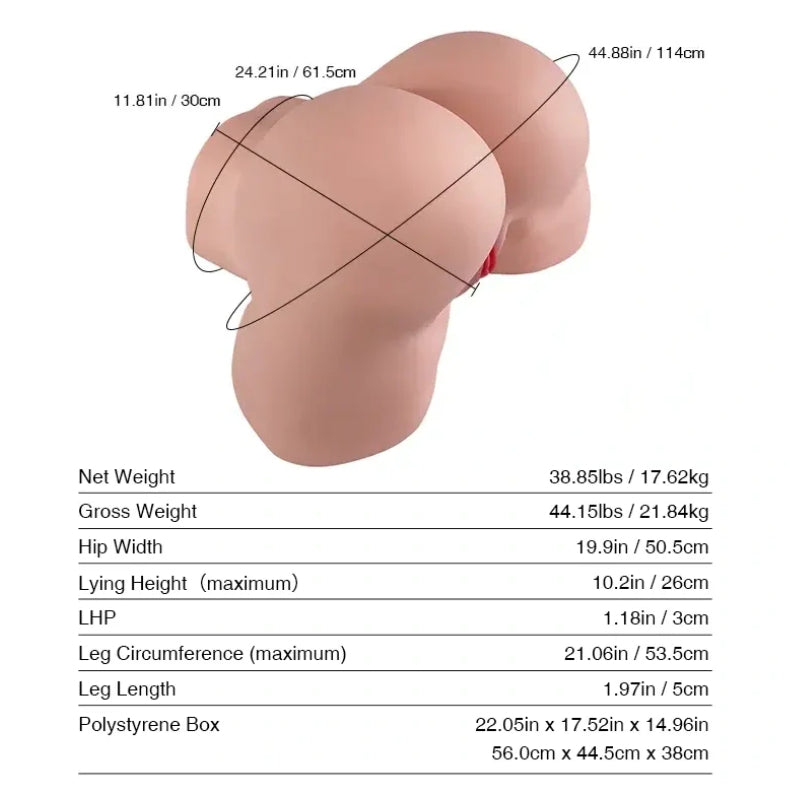 Tantaly DAISY Big Ass Sex Doll - Club X