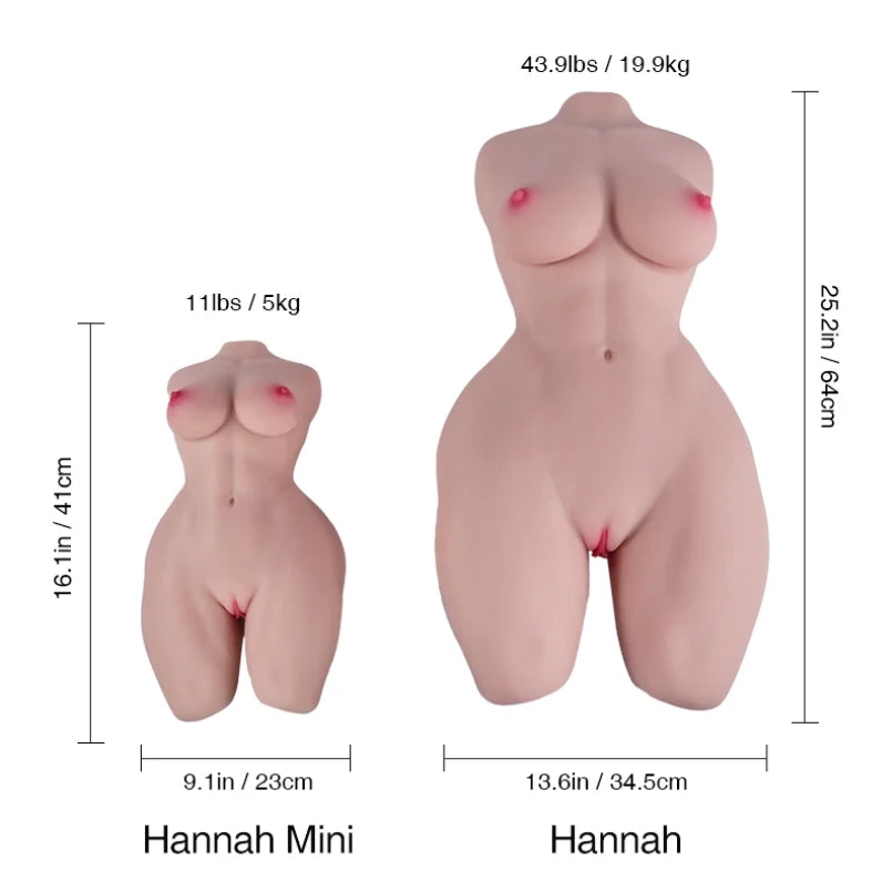 HANNAH Football Girl Body Sex Doll - Club X