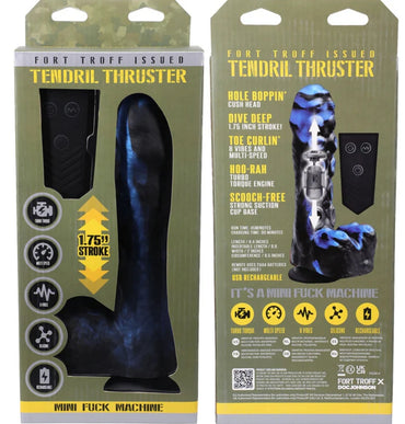 Fort Troff Tendril Thruster Black/Blue - Club X