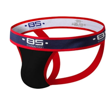 Club Jox 85 Collection Solid Pouch Black Jockstrap L - ClubX
