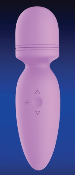 Magic Touch Atom Little Boy Vibrating Wand Purple - Club X
