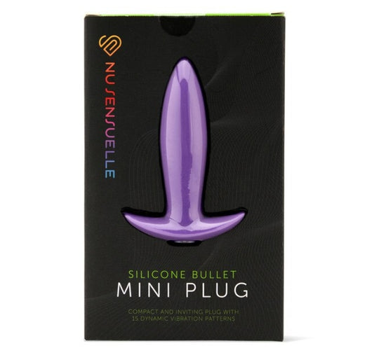 NU Sensuelle Mini Plug 15 Function Purple - Club X