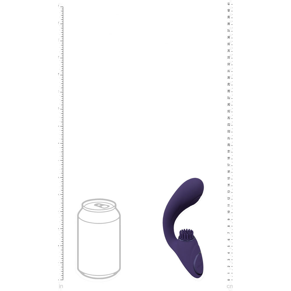 VIVE Gen - Purple - Purple USB Rechargeable Triple Motor Vibrator Shots Toys