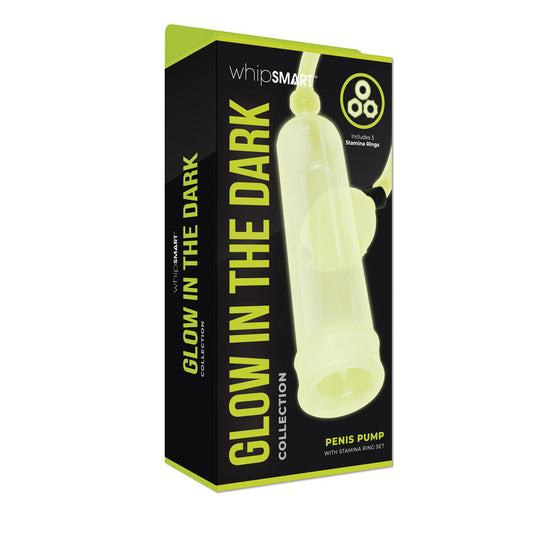 WhipSmart Glow In The Dark Penis Pump - Club X