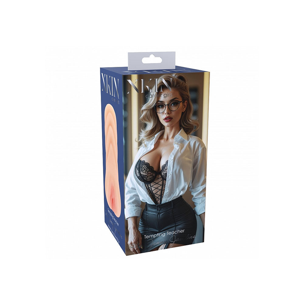 XKIN Career Girls - Ms Jenny Jawline - Flesh 12.5 cm Vagina Stroker Shots Toys