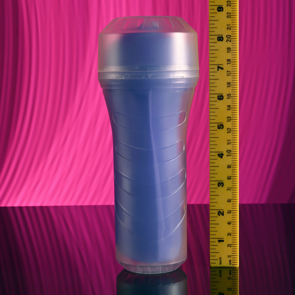 Zero Tolerance POP ON THE GLOW - Glow in Dark Purple Vagina Stroker Zero Tolerance