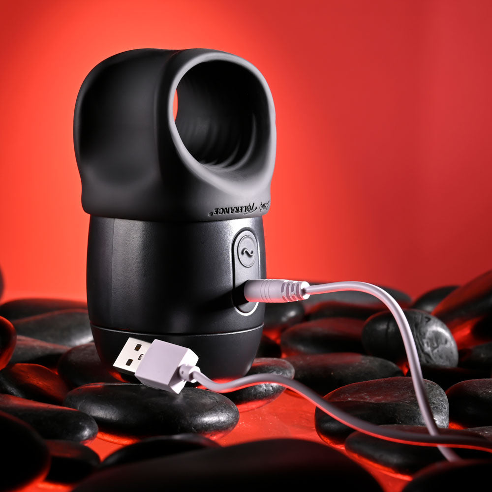 Zero Tolerance WET IT BE - Black USB Rechargeable Vibrating and Self Lubricating Stroker Zero Tolerance