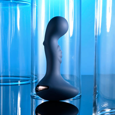 Zero Tolerance BLUE OASIS - Blue 12.3 cm USB Rechargeable Vibrating Anal Plug Zero Tolerance