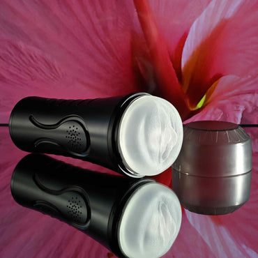 Zero Tolerance HOLD TIGHT - Clear USB Rechargeable Vibrating Vagina Stroker Zero Tolerance