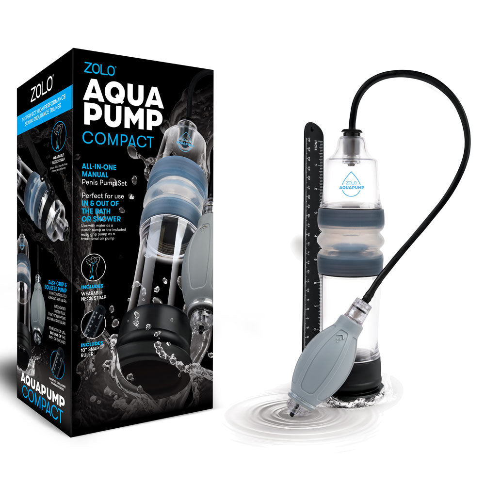 Zolo Aquapump Compact - Clear Water Penis Pump Zolo
