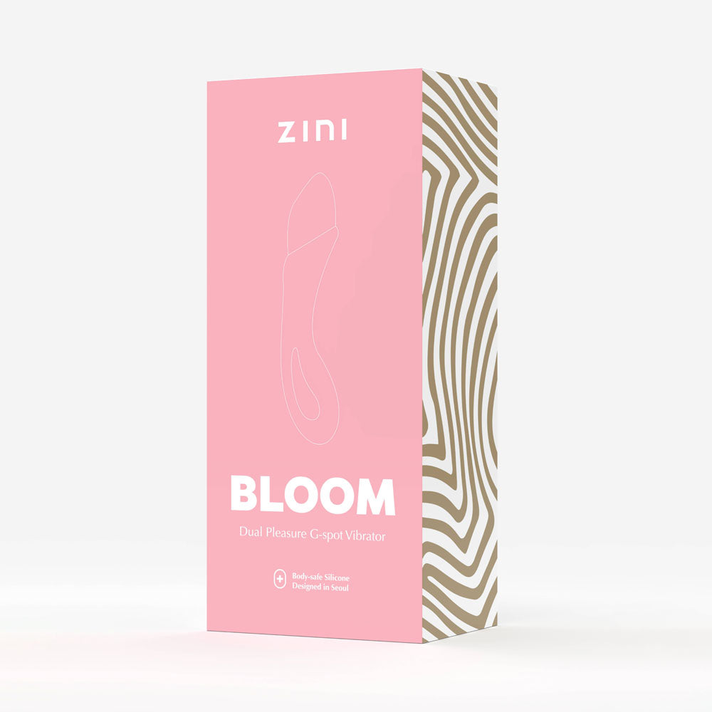 Zini Bloom - Cherry Blossom 18.2 cm USB Rechargeable Vibrator Zini
