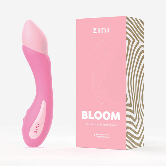 Zini Bloom - Cherry Blossom 18.2 cm USB Rechargeable Vibrator Zini