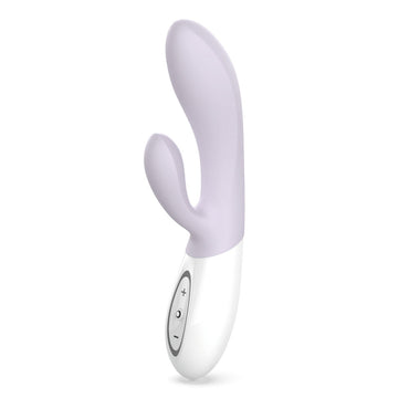 Zini Dew - Purple Hydrangea 20 cm USB Rechargeable Rabbit Vibrator Zini