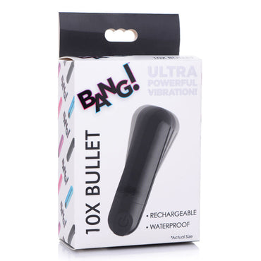 Bang! 10X Vibrating Metallic Bullet Default Title - Club X