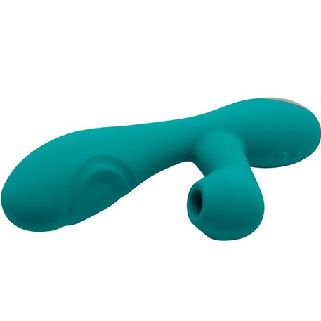 Alive Caribbean Shine - Multifunction Vibrator - G Spot Teal Shots
