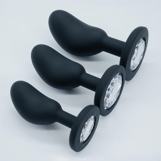 Magic Touch Fun Lil' Beanies Butt Plug Black - Club X