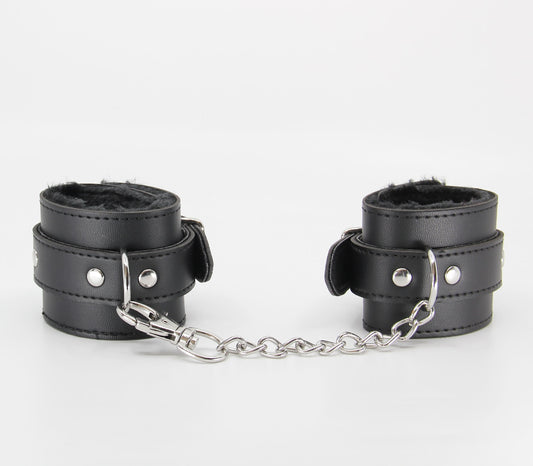 Lil Berlin Baby Cuffs Fur Lined - Black - Club X