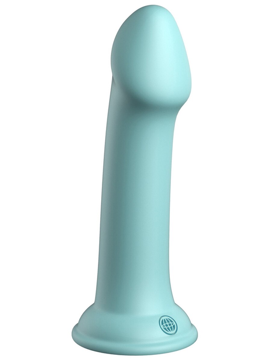 Dillio Platinum Big Hero 6in Teal Dildo - Club X