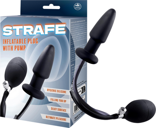 Inflatable Plug With Pumps - Black - Club X