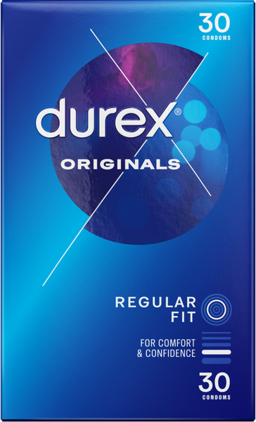 Durex Regular Condoms 30 Pack  - Club X