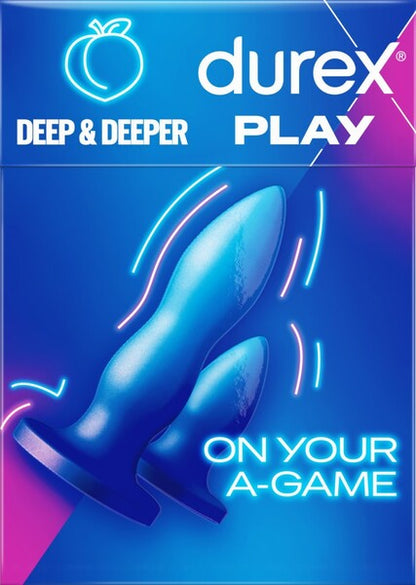 Durex Play Deep & Deeper Anal Plug Set  - Club X