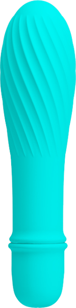 Pretty Love Solomon Silicone 10 Function Vibrator - Blue - Club X