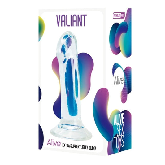 Alive Valiant Jelly Dildo 6" Adrien Lastic