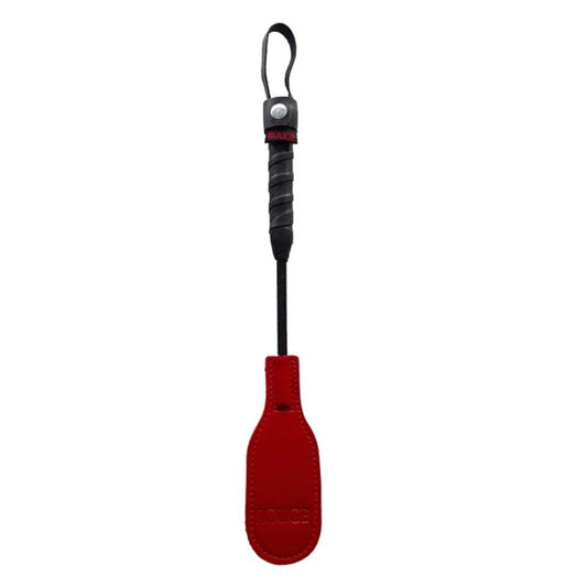 Rouge Mini Leather Oval Paddle - Red Rouge