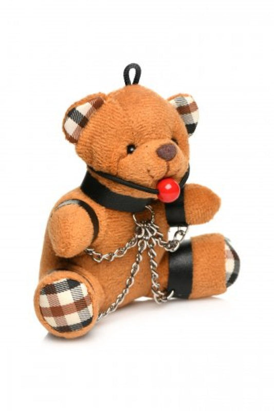 Master Series Gagged Teddy Bear Keychain Novelty XR Brands