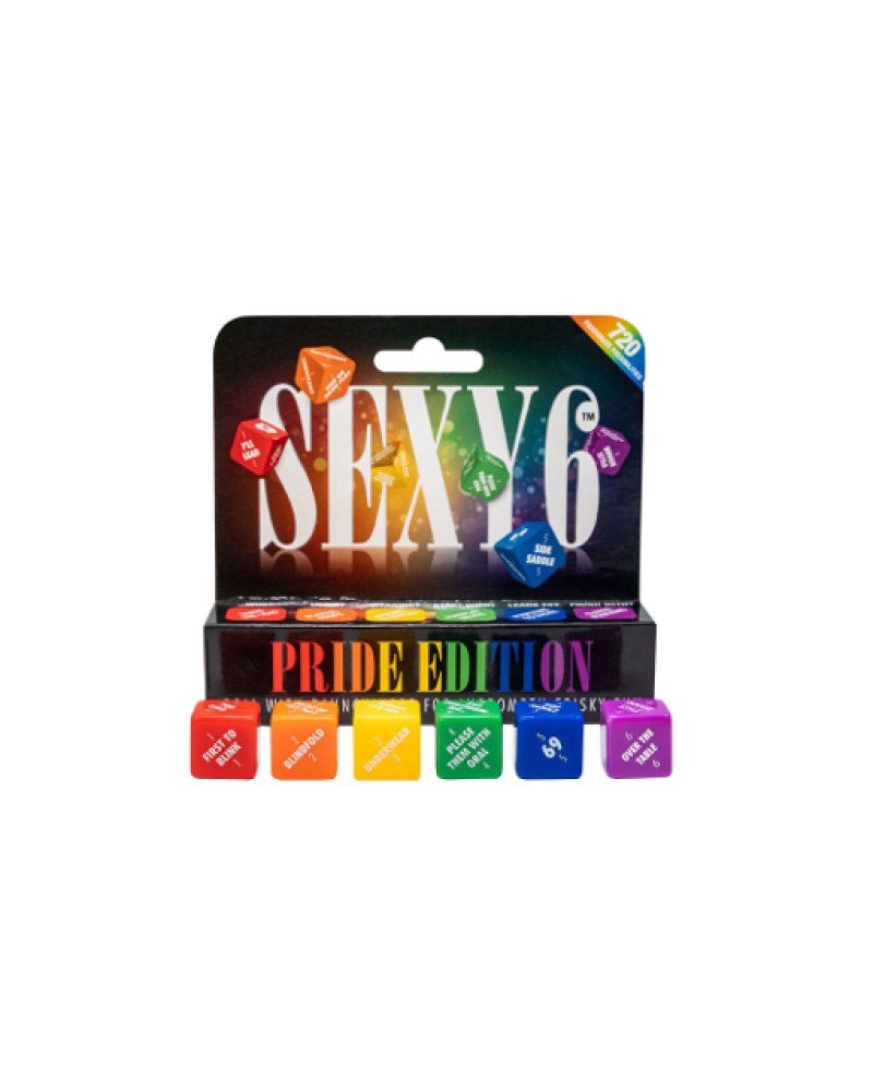 Sexy 6 - Pride Edition - Couples Dice Game Creative Conceptions