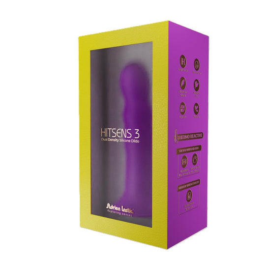Adrien Lastic Hitsens 3 Purple 7" Dildo Adrien Lastic