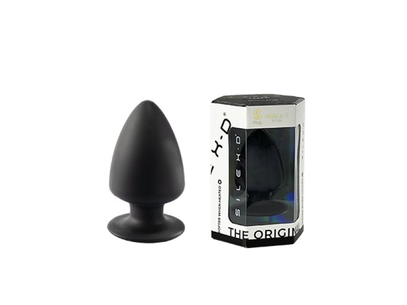 Silexd Anal Plug Model 1 Small Black Adrien Lastic