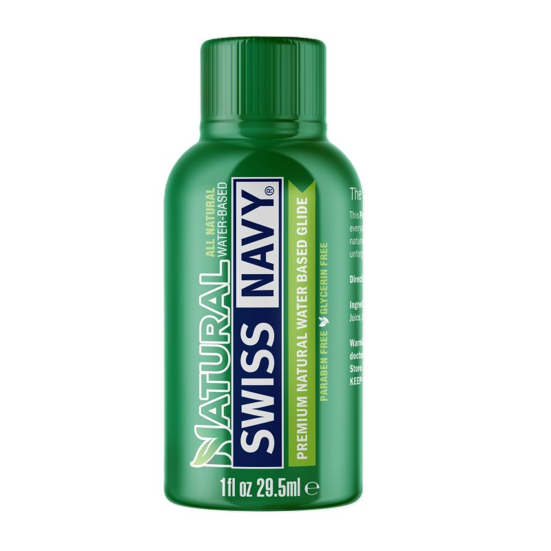 Swiss Navy Natural 1oz Lubricant Swiss Navy
