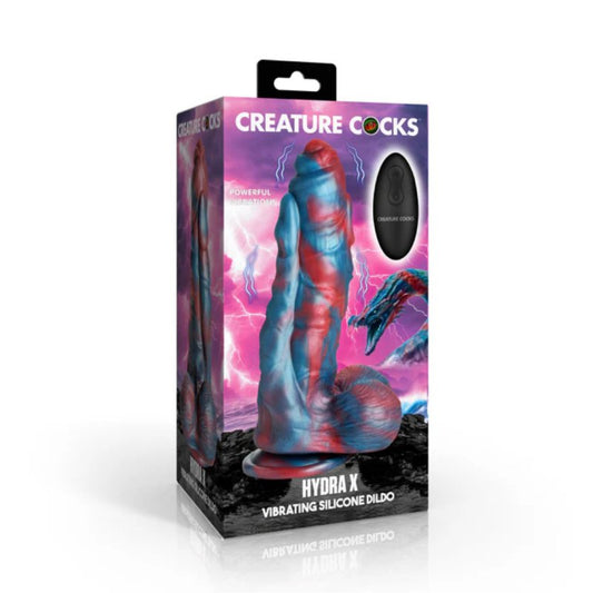 Creature Cocks Hydra X Vibrating Silicone Dildo XR Brands