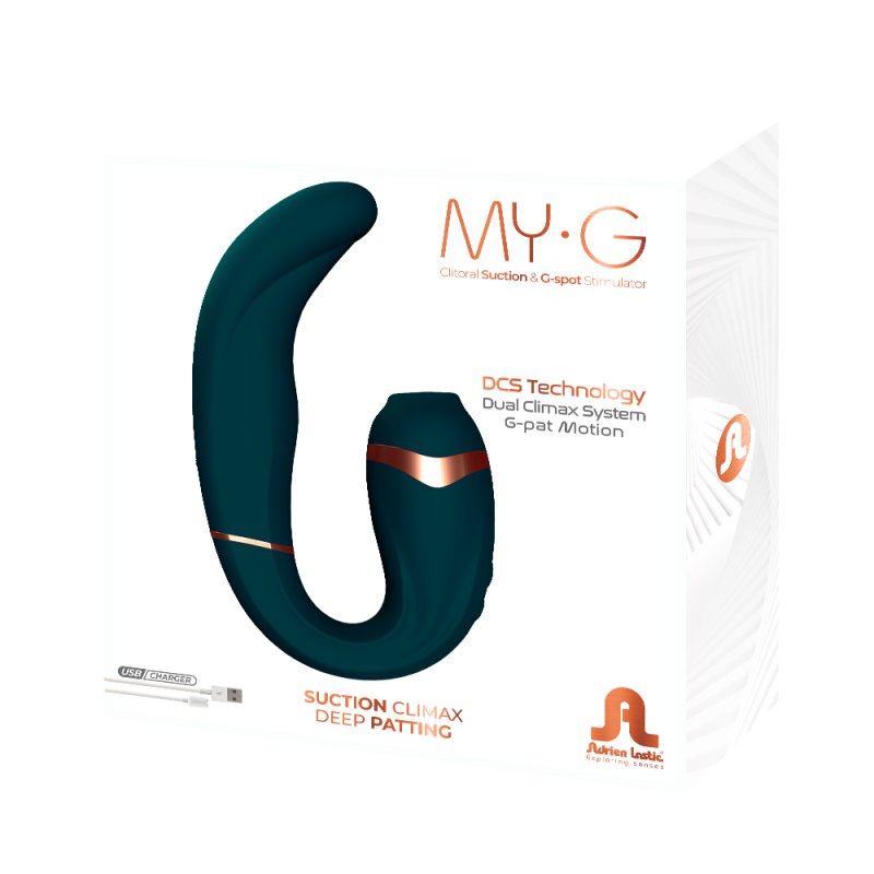 Adrien Lastic My G Stimulator Teal Adrien Lastic