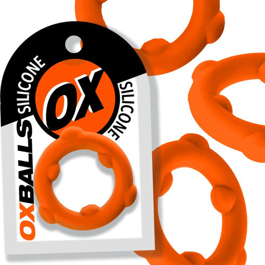 Oxballs Spinner single silicone ring Orange OXBalls