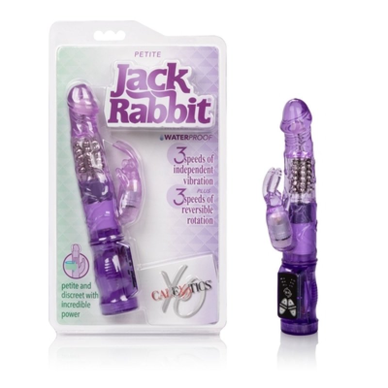 Petite Jack Rabbit Purple Vibrator Calexotics
