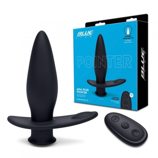 Blue Line Impaler - Deep Drilling Remote Controlled Butt Plug Electric Eel, Inc