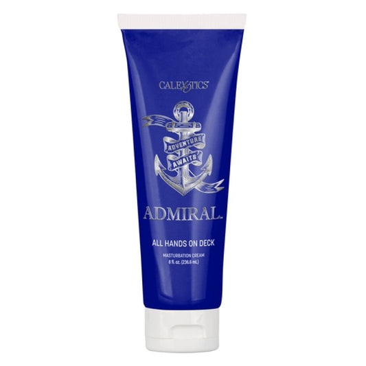 Admiral All Hands on Deck Masturbation Cream Tube - 8 fl. oz Calexotics