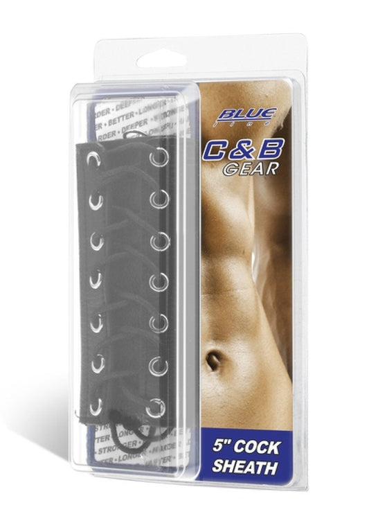 Blue Line 5" Cock Sheath Cock Ring Electric Eel, Inc