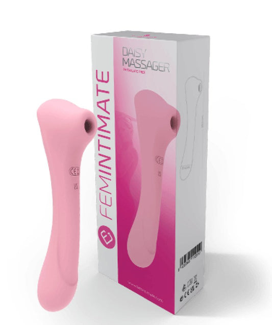 Adrien Lastic Femintimate Daisy Clitoral Massager, Pink - ClubX Australia