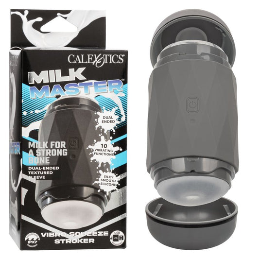 Calexotics Milk Master Vibro Squeeze Stroker Calexotics
