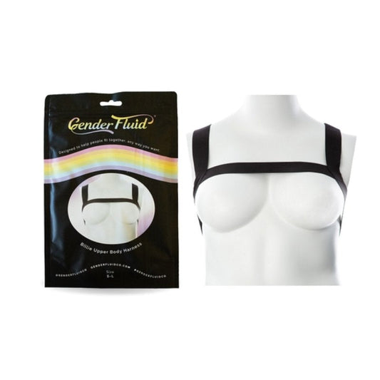 Gender Fluid Billie Harness L-XXL Black Bondage Gear Thank Me Now