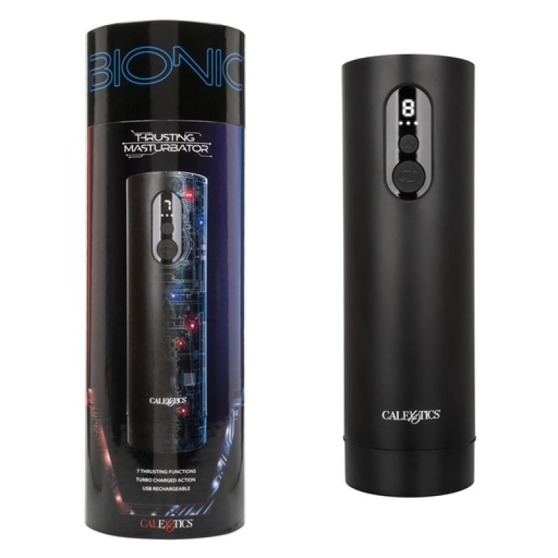 CalExotics Bionic Thrusting Masturbator turbo button 7 functions - ClubX Australia