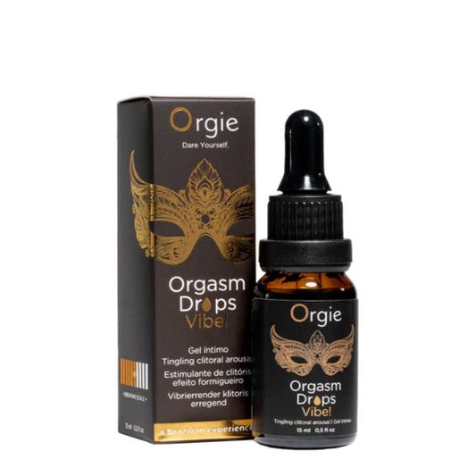 Orgie Orgasm Drops Vibe Clitoral Arousal Serum 15ml - ClubX Australia